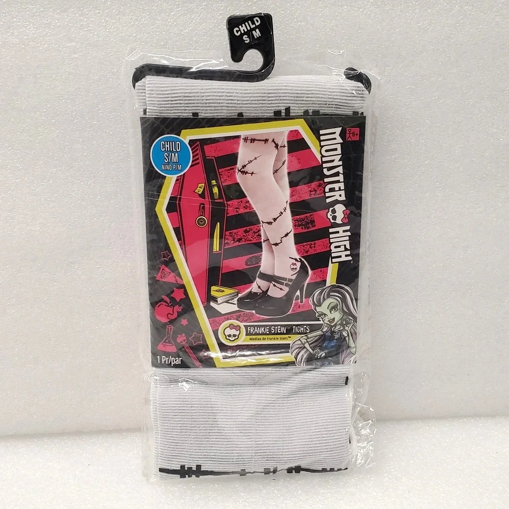 Mattel Monster High Frankie Stein Tights S/M Halloween Costume